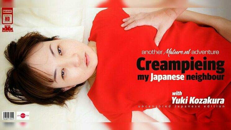 Yuki Kozakura - A Japanese Mom with Big Tits Gets Creampie