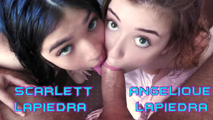 Angelique & Scarlett Lapiedra Anal Action