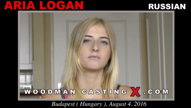 [WoodmanCasting] - Casting Call with Sexy Aria Logan - Aria Logan