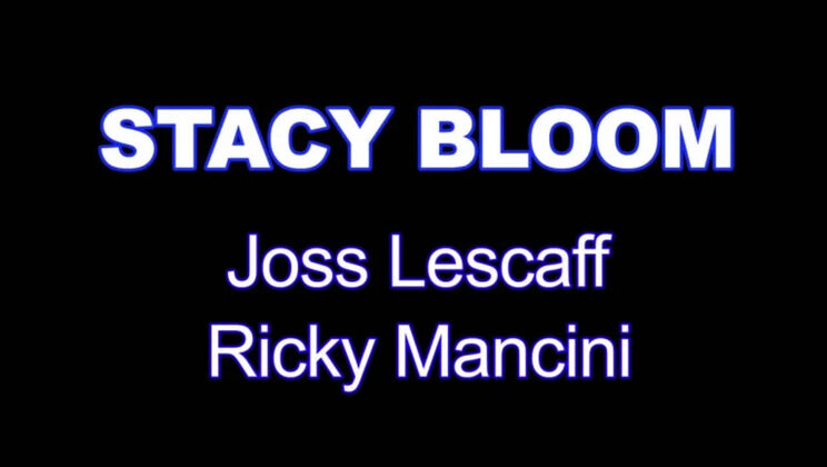 Stacy Bloom's Cumshot Covered Body After DP