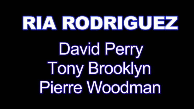 Ria Rodriguez's Group Sex Includes DP