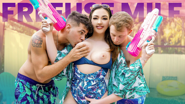 Old Man Gets Fucked By Young Lovers