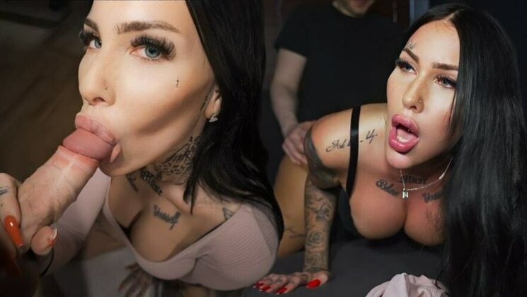 Cream Pie and Facial for Young Model with Big Tits