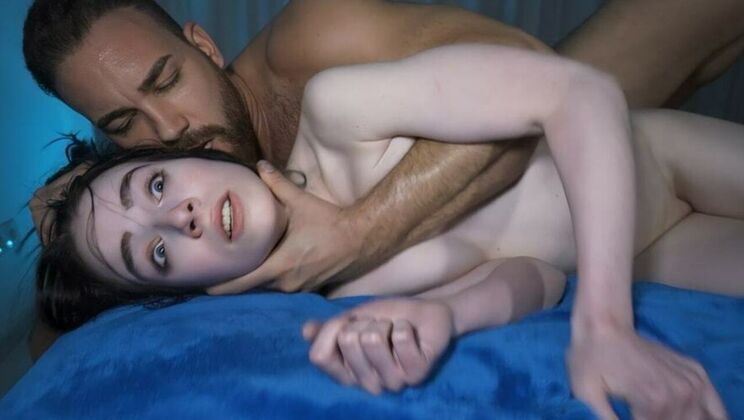 Intense Fucking with Brunette Teen and Big Dick