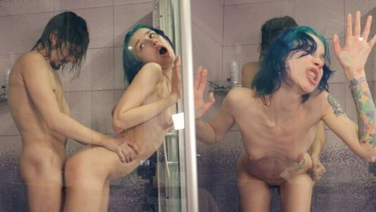 [PornForce] - Petite Teen Laruna Mave's Hardcore Facial Experience - Laruna Mave