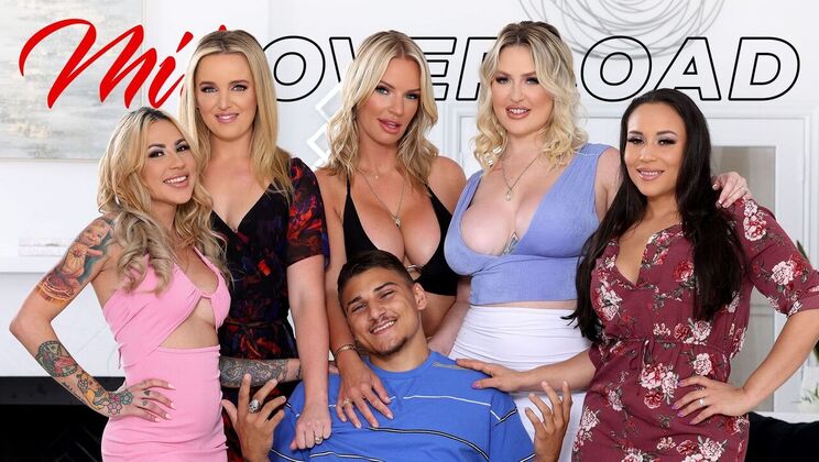 [MILFOverload] - Stuck with a Big Load - Rachael Cavalli - Carmela Clutch - Charlie Forde - Jenna Starr - Victor Ray - Mayara Lopes