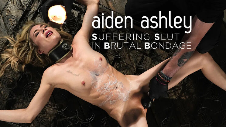 Skinny Aiden Ashley in Humiliation Scene