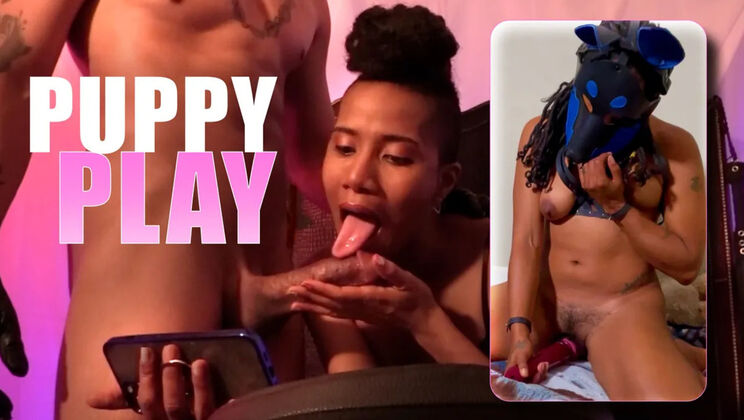 Cum Swallowing Blowjob With King Noire And Halo