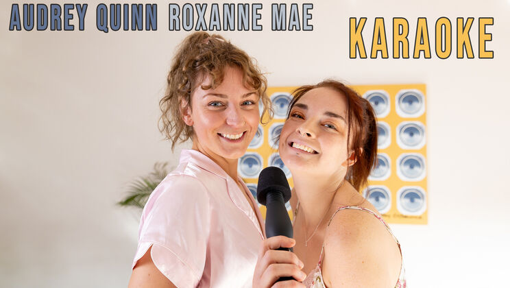 Audrey Quinn & Roxanne Mae's Anal Karaoke Adventure