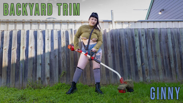 Ginny Masturbates Outdoors in Pantyhose