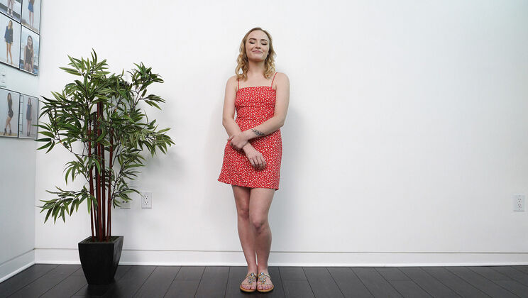 Ashley's Special Audition: Ball Sucking