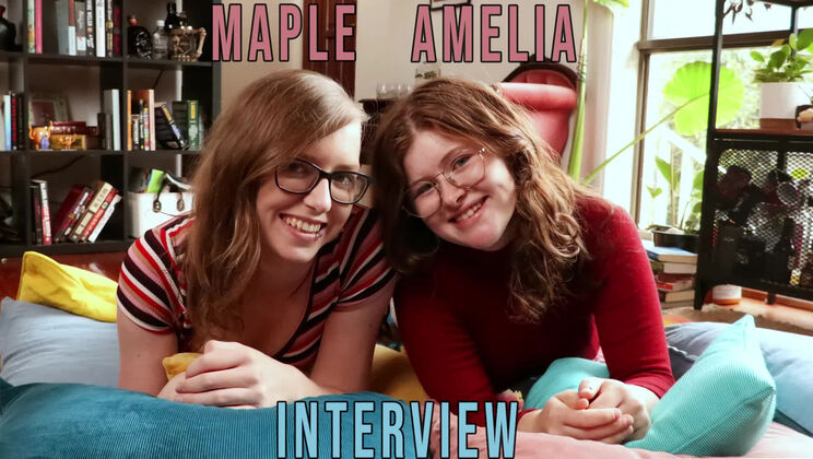 [GirlsOutWest] - Amelia P and Maple's Behind the Scenes Seduction - Maple - Amelia P