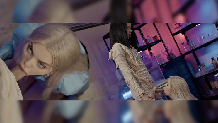 Petite Blonde Shares Her Secret