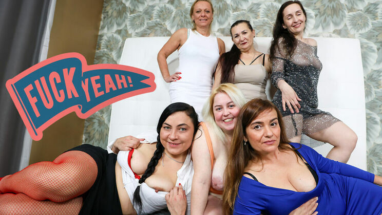 [Grandmams] - Part 1: Granny's Hairy and Shaved Escapades - Yvette Moore - Christina Santes - Vittoria Bad - Anna Versailles - Danny Fontana - Camila Love - Dianna Miller