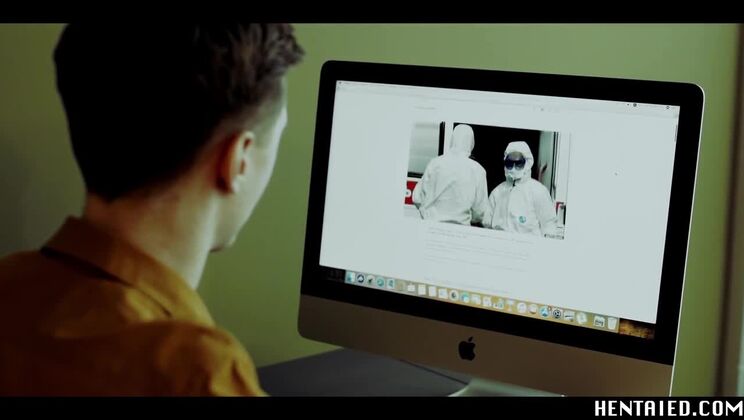 Mr. Alien Dominates Haneen's Tiny Body