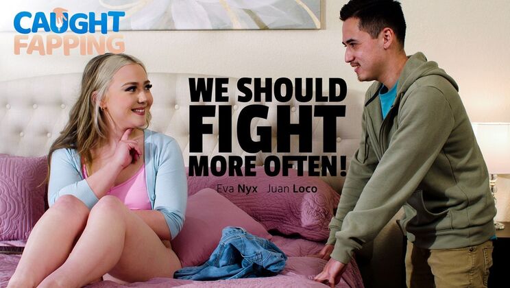 Hot Blonde Eva Nyx Rides & Deepthroats Juan Loco's Cock