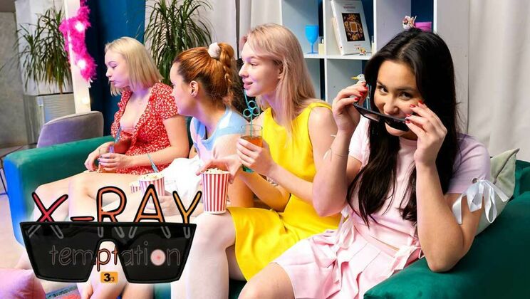 Natural Tits Teens Amelia Ost & Angel Jolie in Hot Masturbation