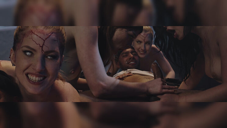 [Parasited] - Oliver Davis Pounds 3 Big Tits Babes - Oliver Davis - Scarlett Alexis - Octavia Red - Myra Moans