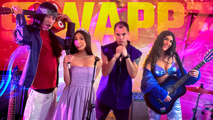 [SisSwap] - Latina Stepsister's Pussy Licking Delight - Donatello Devine - Aubry Babcock - Tony Sting - Sona Bella