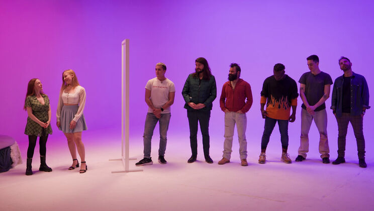 Blindfolded Desires - Blonde Tattoo Adventure