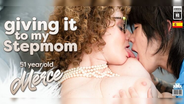 [Mature.nl] - Stepdick addicted MILF Merce loves cum on her perfect tits - Merce (EU) - Koudai