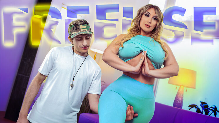 [FreeUseMilf] - Free Use Blonde MILF Mia in Thong Action - Nick Strokes - Mia James