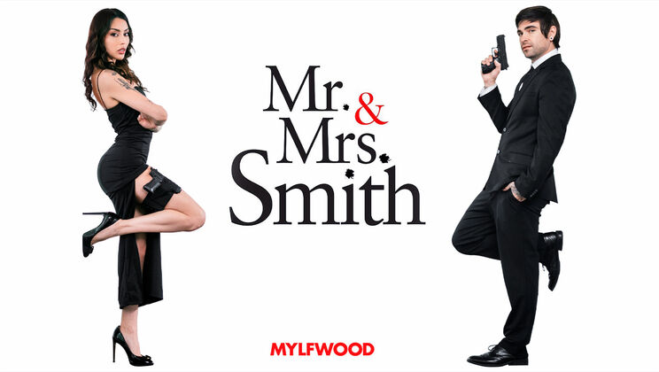 Mr. & Mrs. Smith Parody – Wild Fucking & Cumshot