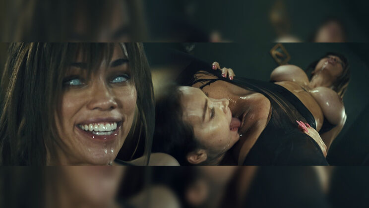 Lesbian Fetish Fun with Busty Octokuro & Matty Mila