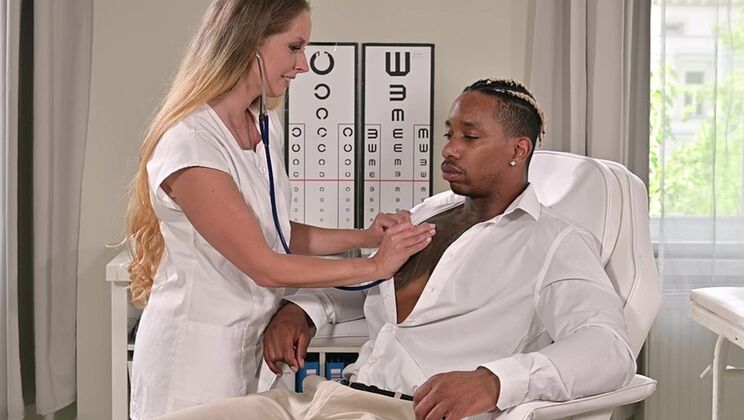 [PornWorld] - Clinic Threesome With DP And Blowjob - Jesus Reyes - Darrell Deeps - Kinuski Kakku