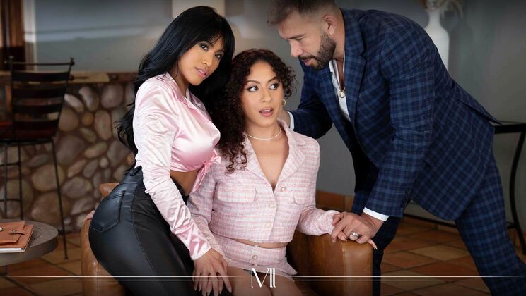 [ModernDaySins] - Facial and Cumshot Galore with Ember and Liv - Ember Snow - Liv Revamped - Will Pounder