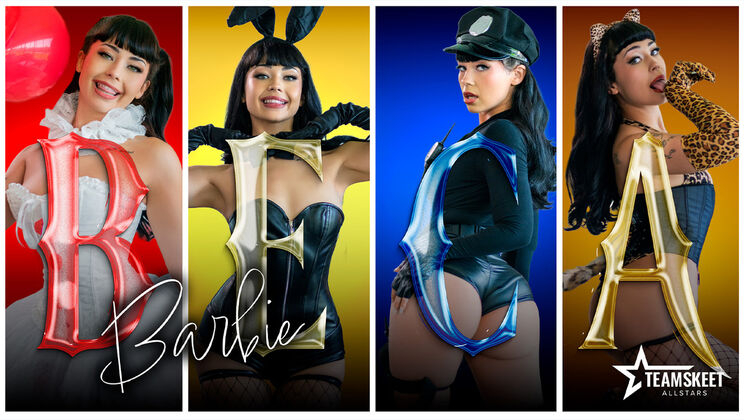 [TeamSkeetAllStars] - Spanking and Dick Play in October Spotlight - Charles Dera - Beca Barbie