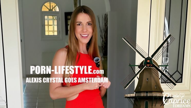 Amsterdam Adventure with Naked Alexis Crystal