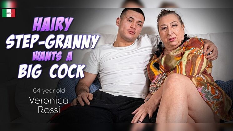 Granny Veronica Rossi Enjoys Sucking Dick and Getting Fucked