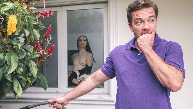 Blonde Teen Maid Loves Big Cock Reverse Cowgirl