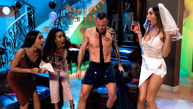 [DigitalPlayground] - Series Finale: Shaved Blonde Sucks & Fucks for a Huge Cumshot - Scott Nails - Scarlit Scandal