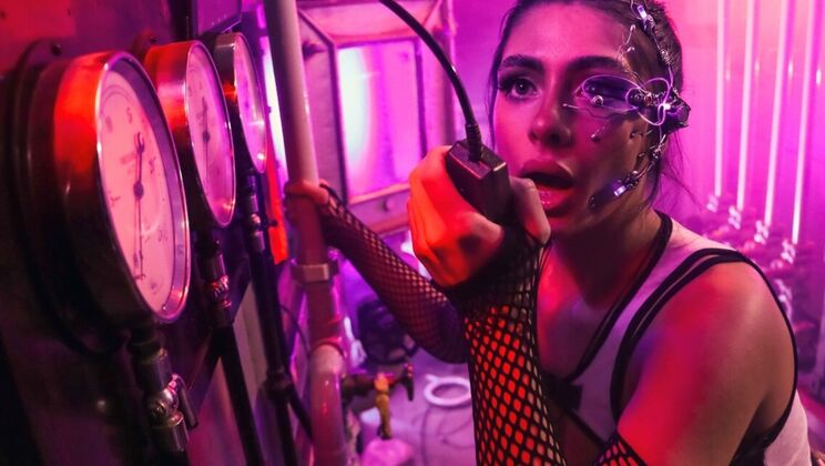 [DigitalPlayground] - Space Junk Scene 1: Kissing, Licking, then Doggystyle Fuck with Cumshot - Sam Bourne - Xander Corvus - Tru Kait - Geishakyd