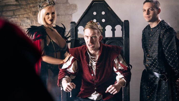 Rebecca More Gagging On Danny D's Big Cock