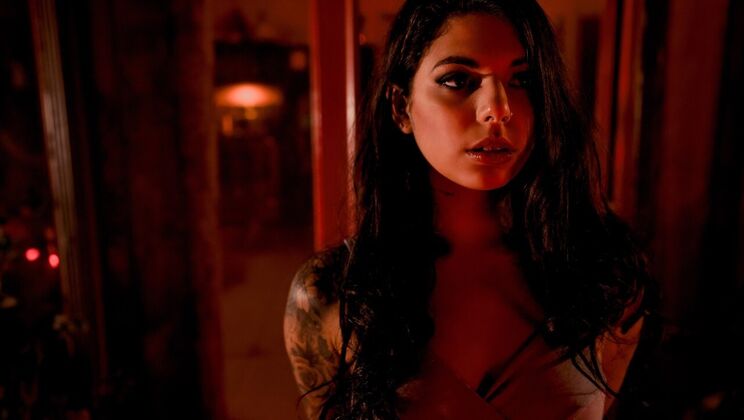 [DigitalPlayground] - Interracial Lesbian Kiss: The Summoning - Gina Valentina - Romi Rain