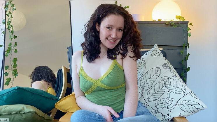 Blonde Josie B Gives Sarah Her First Anal