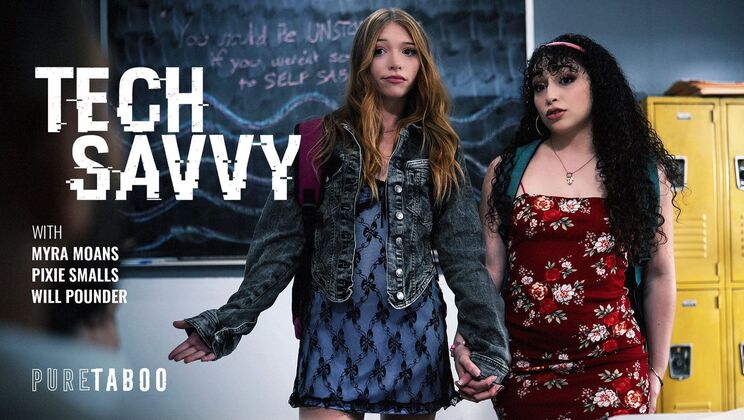 [PureTaboo] - Old and Young Interracial Threesome with Cum Swapping - Will Pounder - Myra Moans - Pixie Smalls