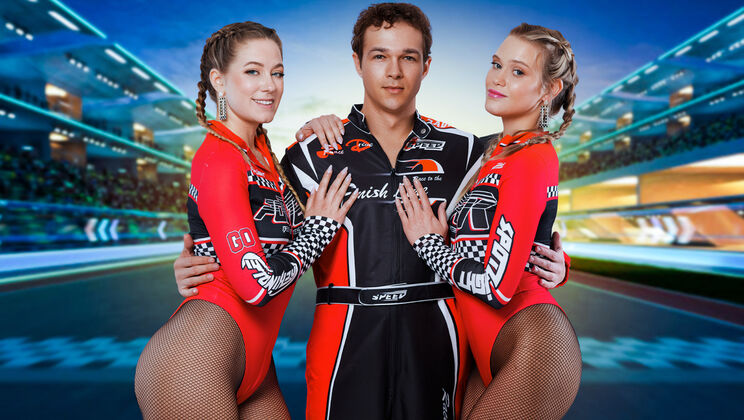 [StepSiblings] - Sporty Stepsisters Chloe & River: Gagging Deepthroat for Stepbrother - River Lynn - Jayden Marcos - Chloe Rose