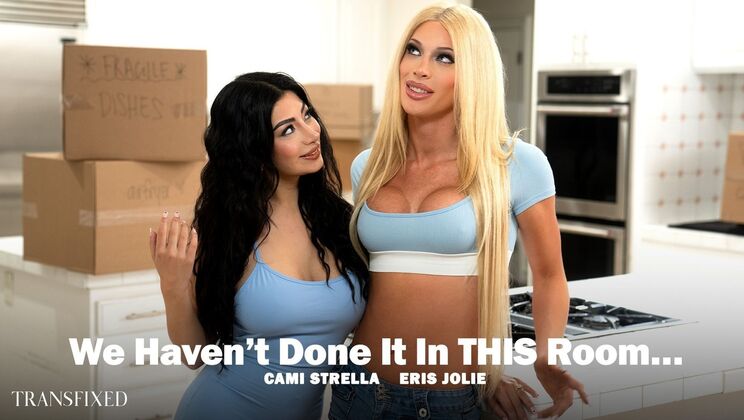 [Transfixed] - Unused Room Fantasy: Double Blowjob and Cum on Tits - Cami Strella - Eris Jolie