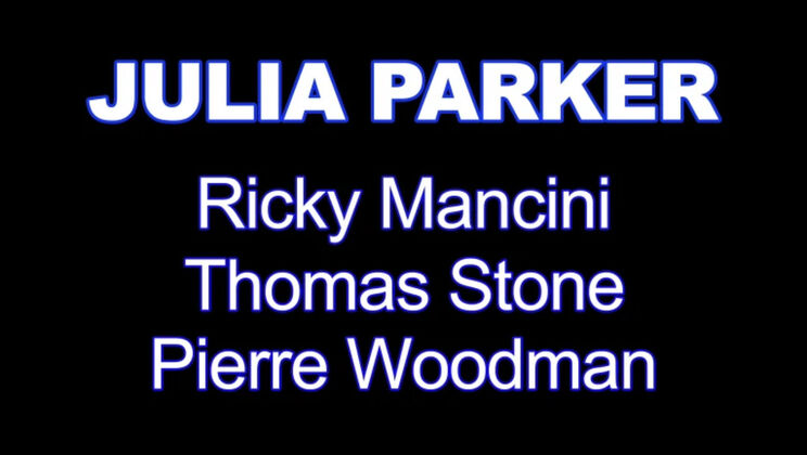 Julia Parker Spanked, Slapped, and Double Penetrated in Threesome