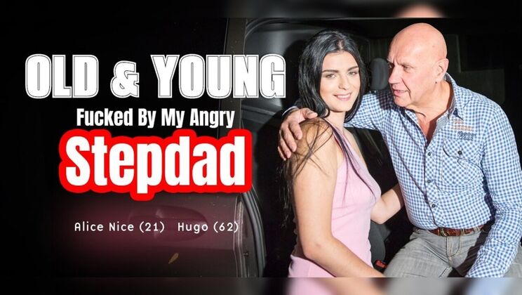 Broken Car Leads to Wet Teen Pussy for Lucky 62-Year-Old