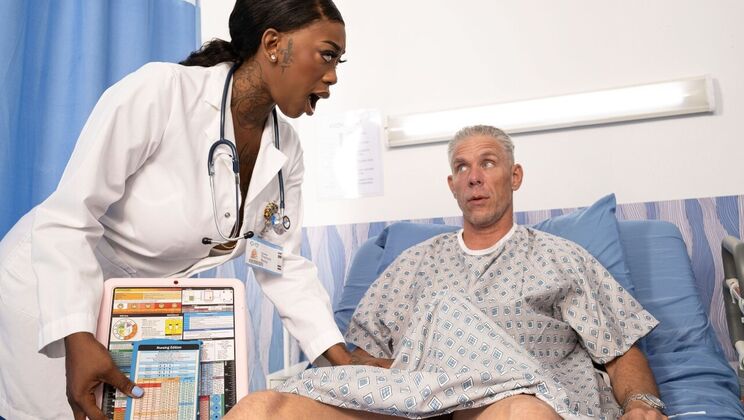 Emergency Exam: Doctor Needs Pussy Licking and Cowgirl