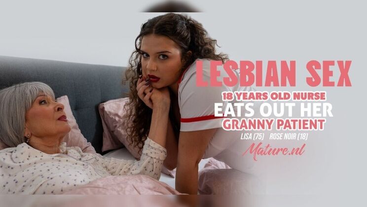 Teen Nurse Rose Licks Her 75yo Granny Patient