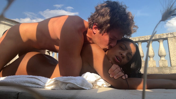 Rooftop Mouthfuck with Essel & Sofi