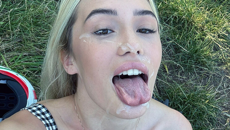 Rika Fane's Oral Skills Lead to Cumshot Facial