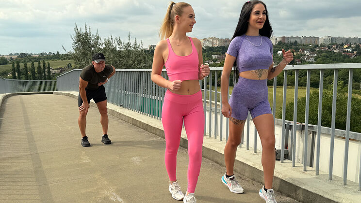 Jenny Wild Wild Threesome for Reality Show