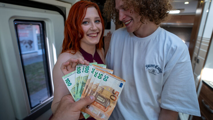 Ginger Wife Cherry Crush Cheats & Gets Banged in BangVan